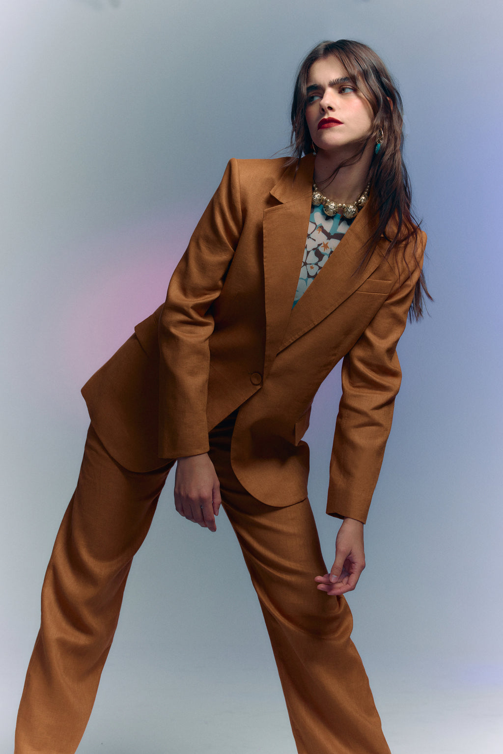 Blazer Alfaiataria em Linho