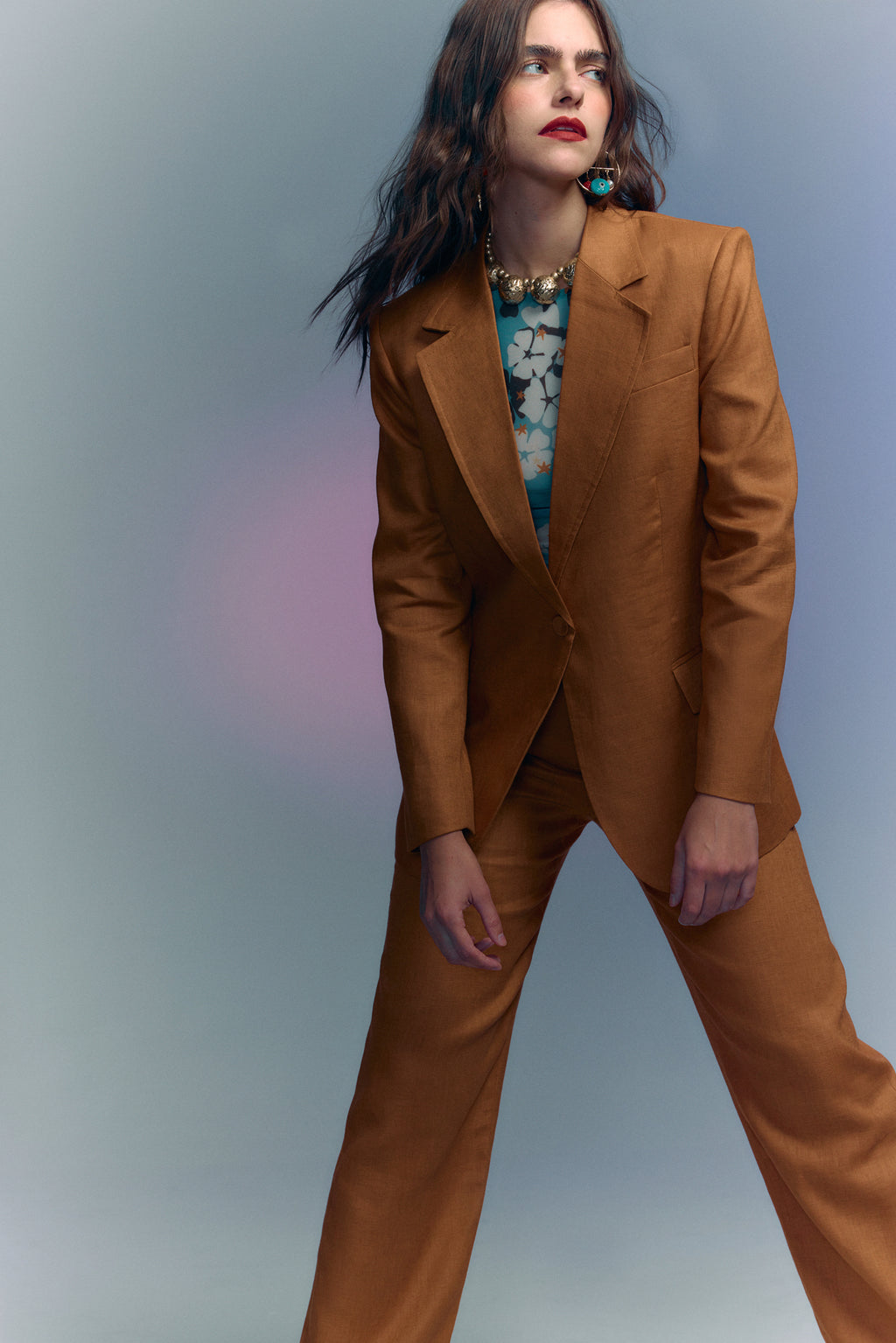 Blazer Alfaiataria em Linho